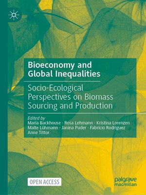 cover image of Bioeconomy and Global Inequalities